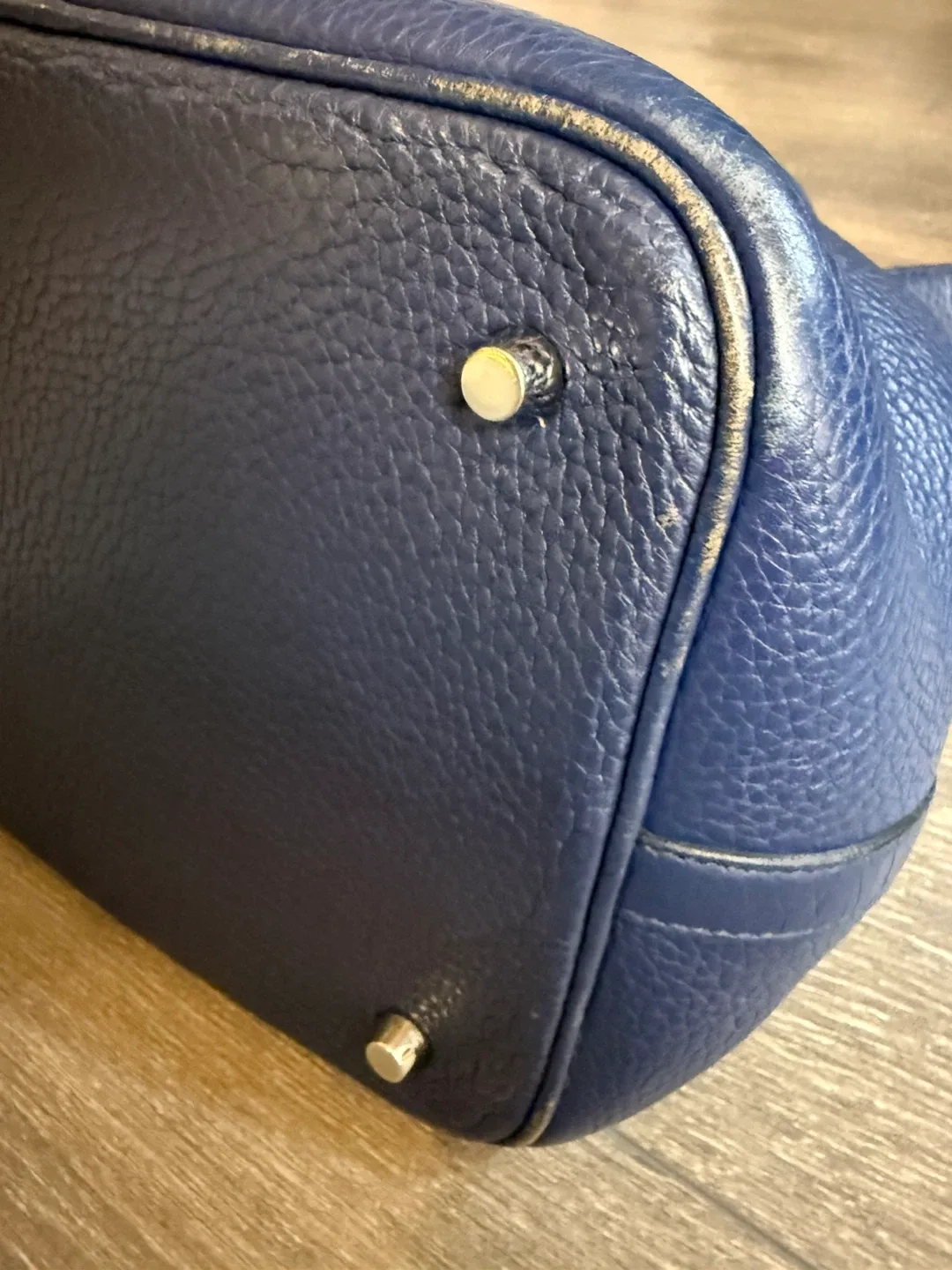 Hermès Picotin 22 Blue Leather Handbag image indicator(3)