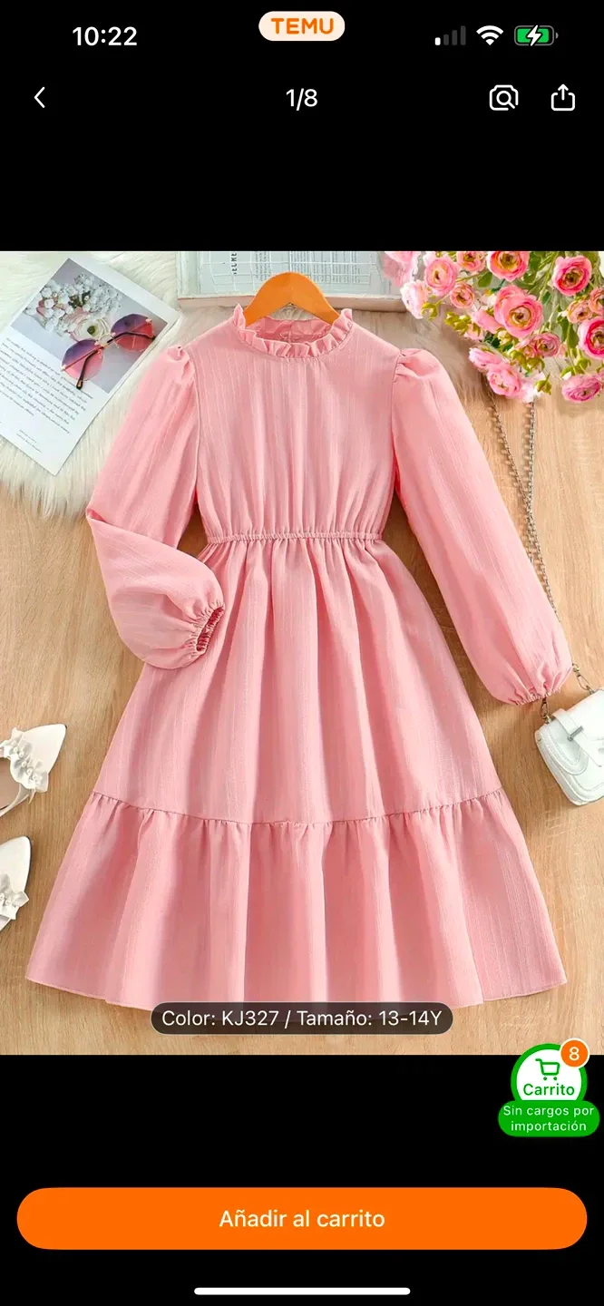 Pink Dress (Size 13-14Y)