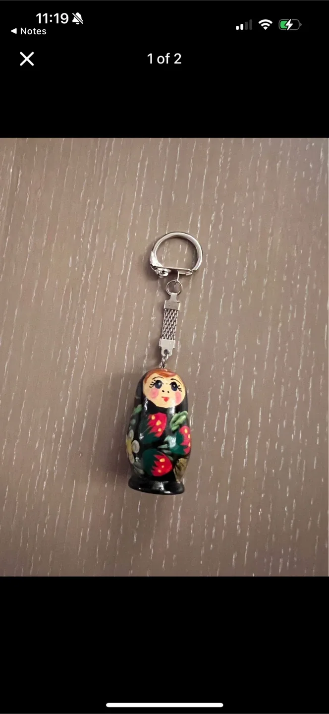 Matryoshka Doll Keychain