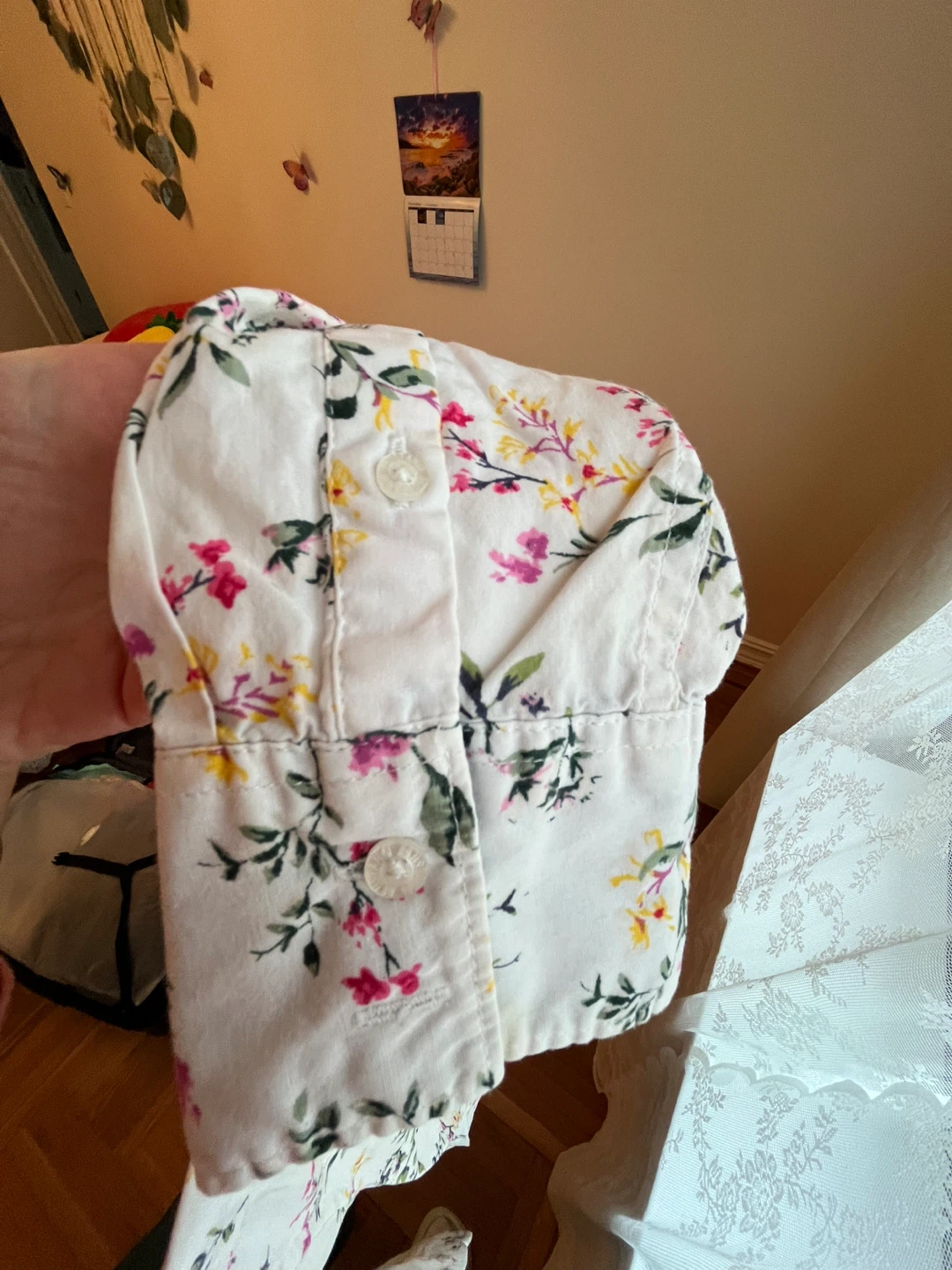 Mustang Floral Print Blouse - Size 38 - photo 4