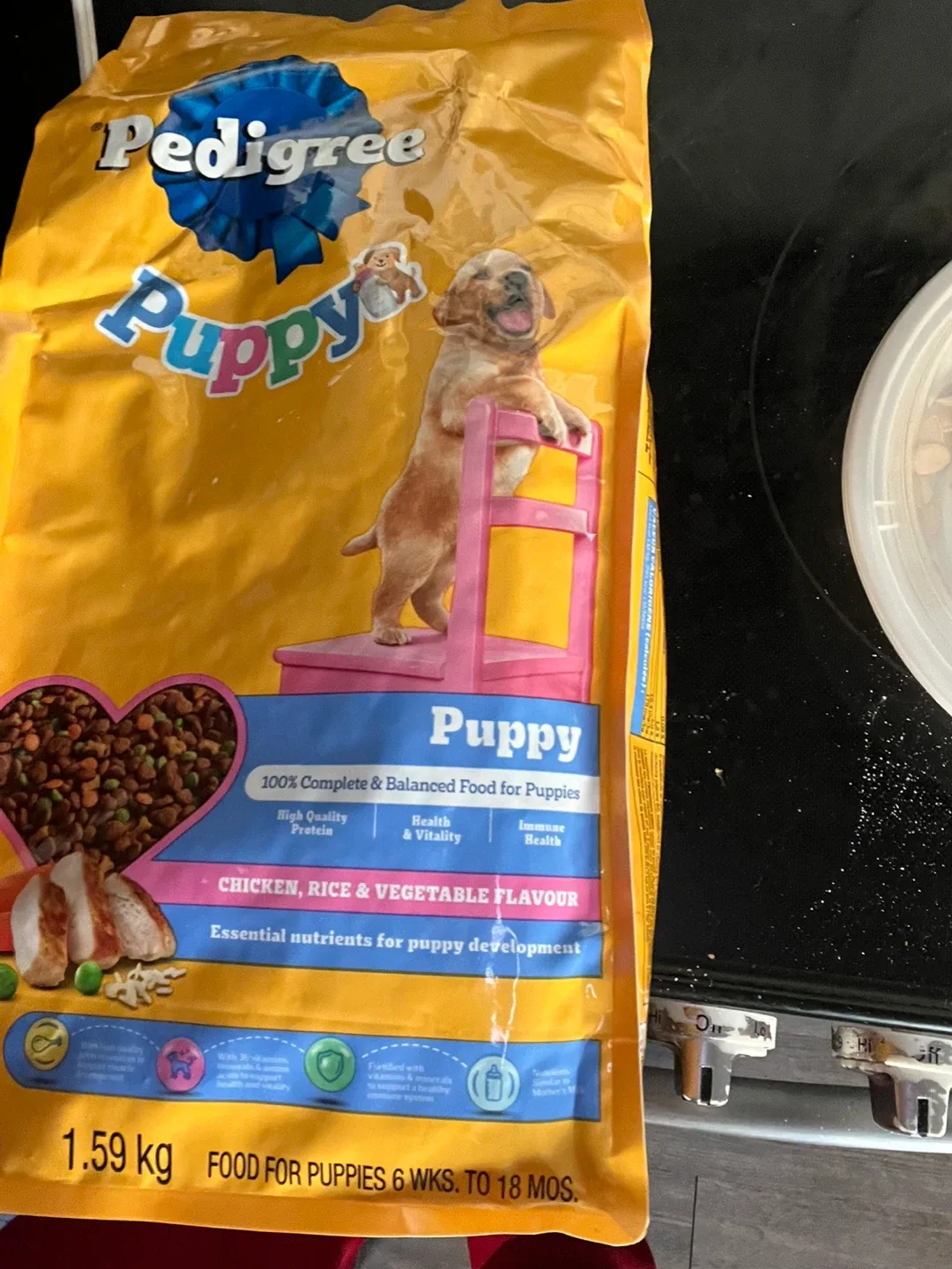 Pedigree Puppy Food - Chicken, Rice & Veg