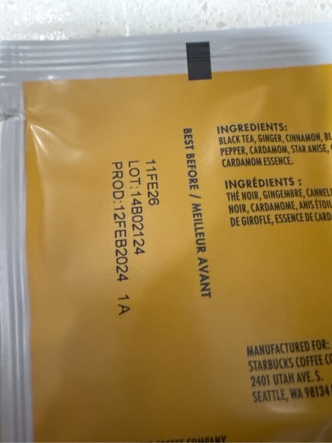 Tevana Chai Tea Bags image indicator(2)