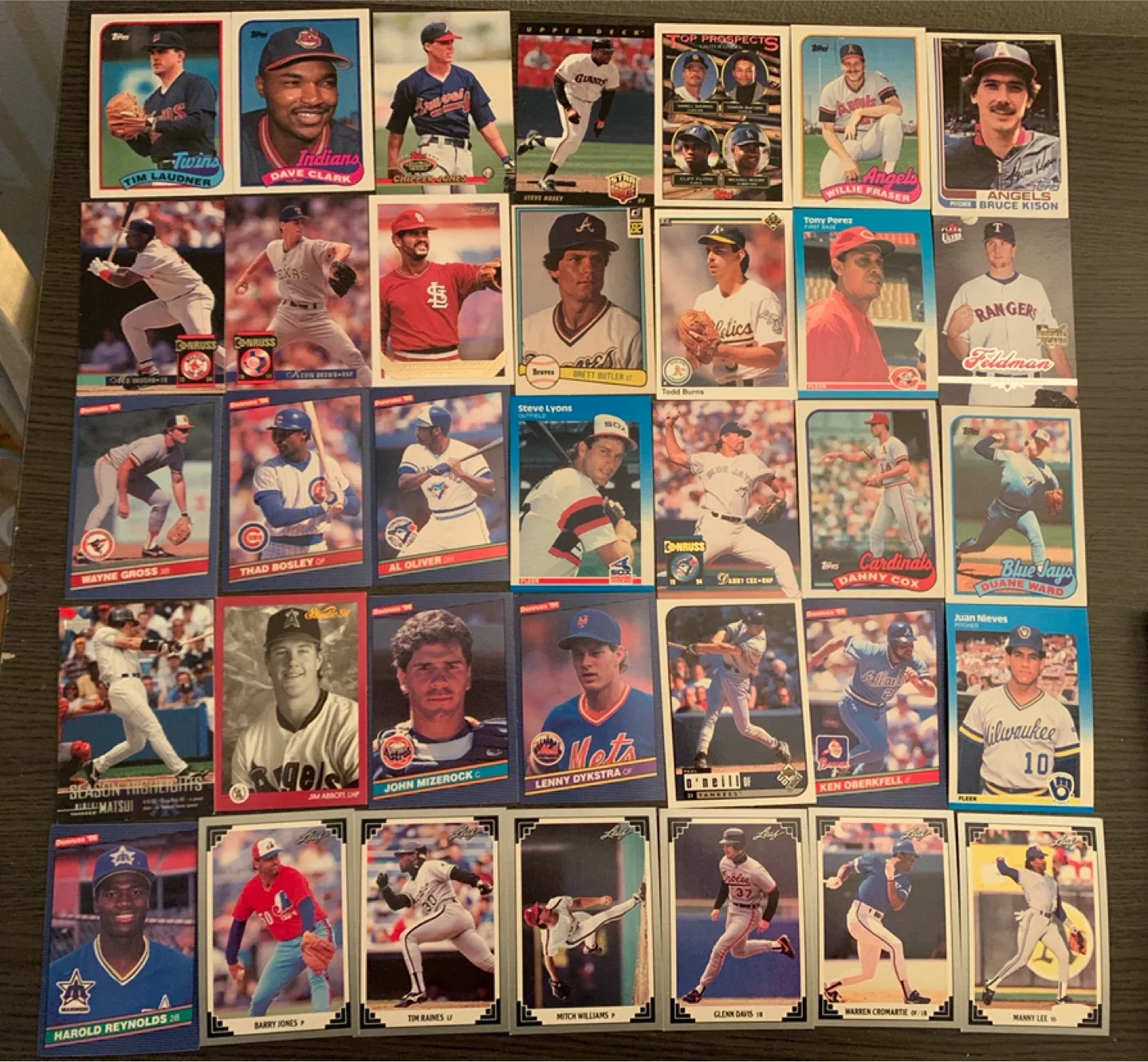 Vintage Baseball Cards Lot