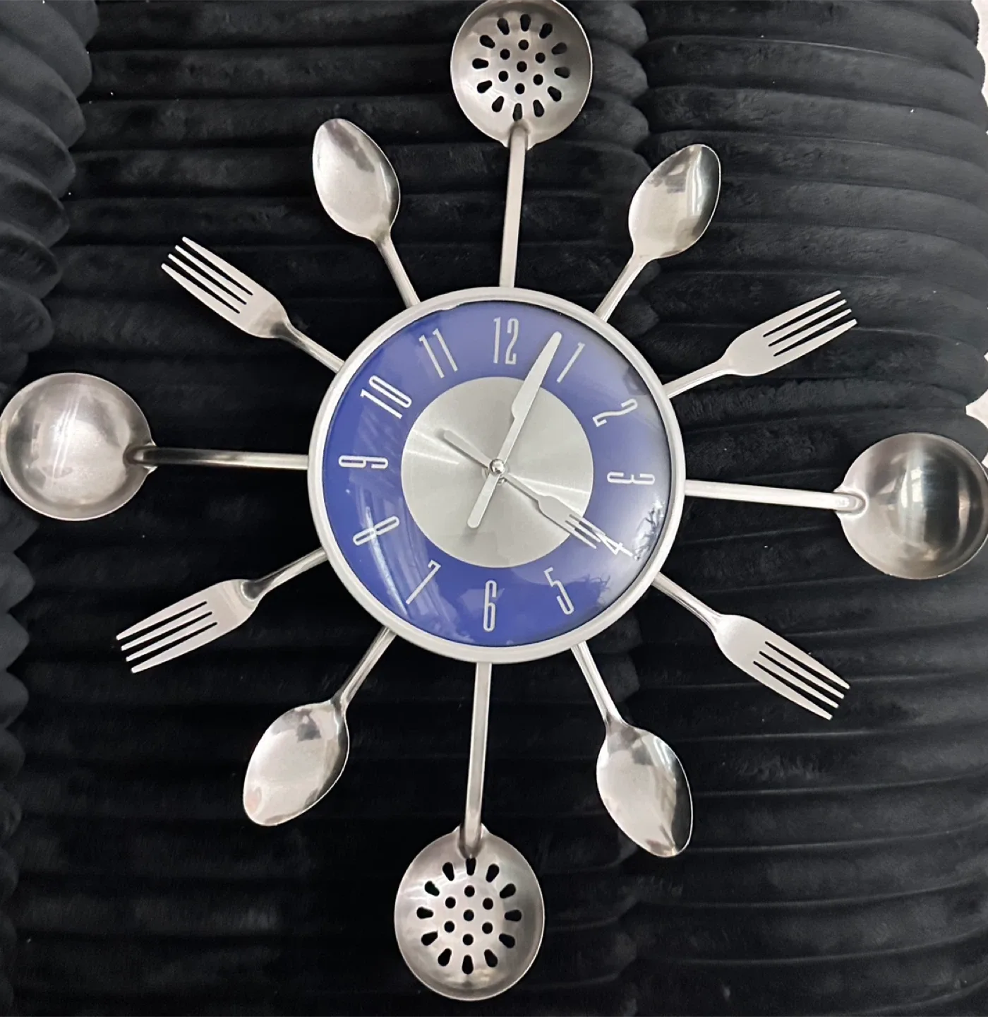 Kitchen Utensil Wall Clock