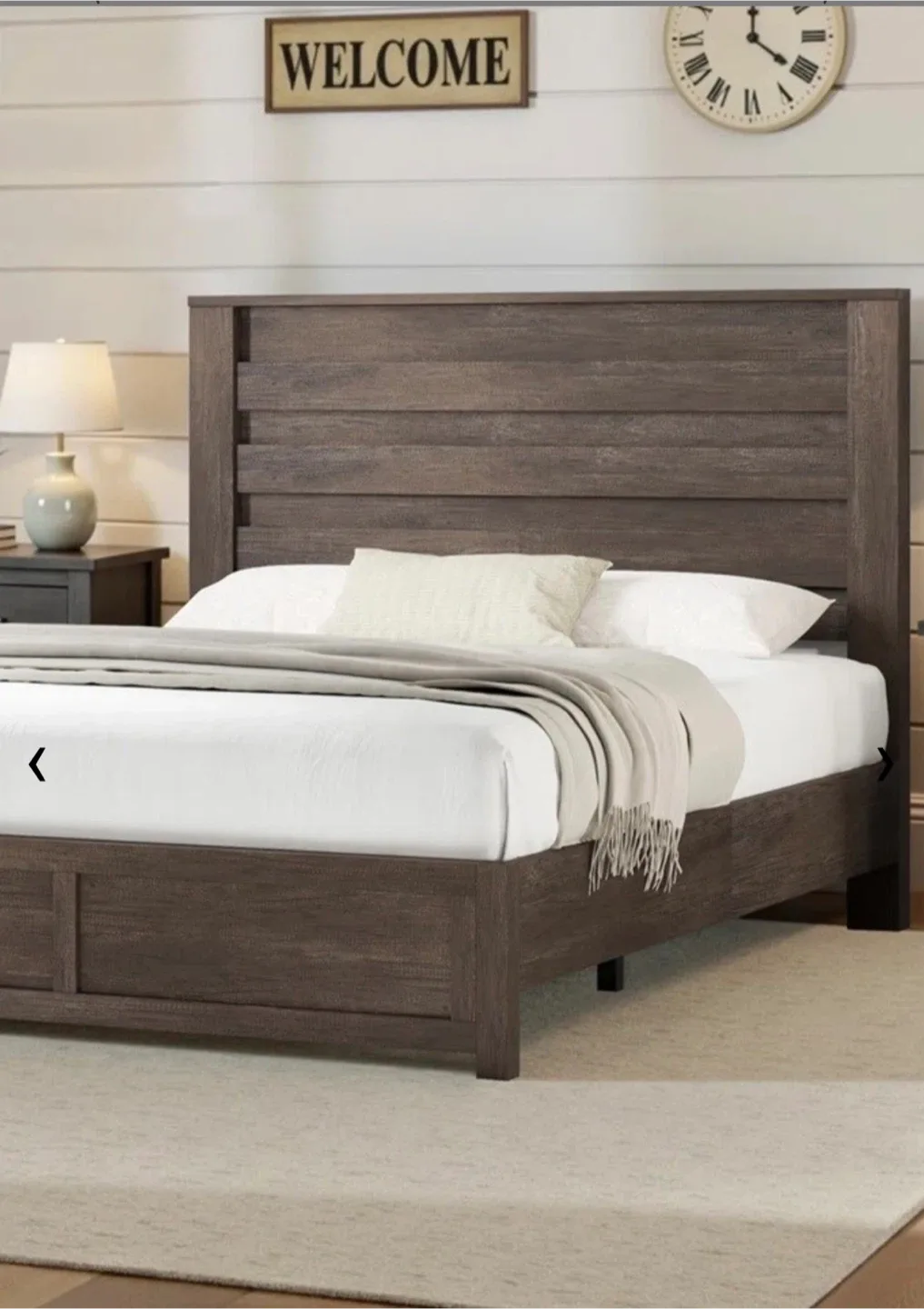 Full Size Platform Bed Frame - New in Box!