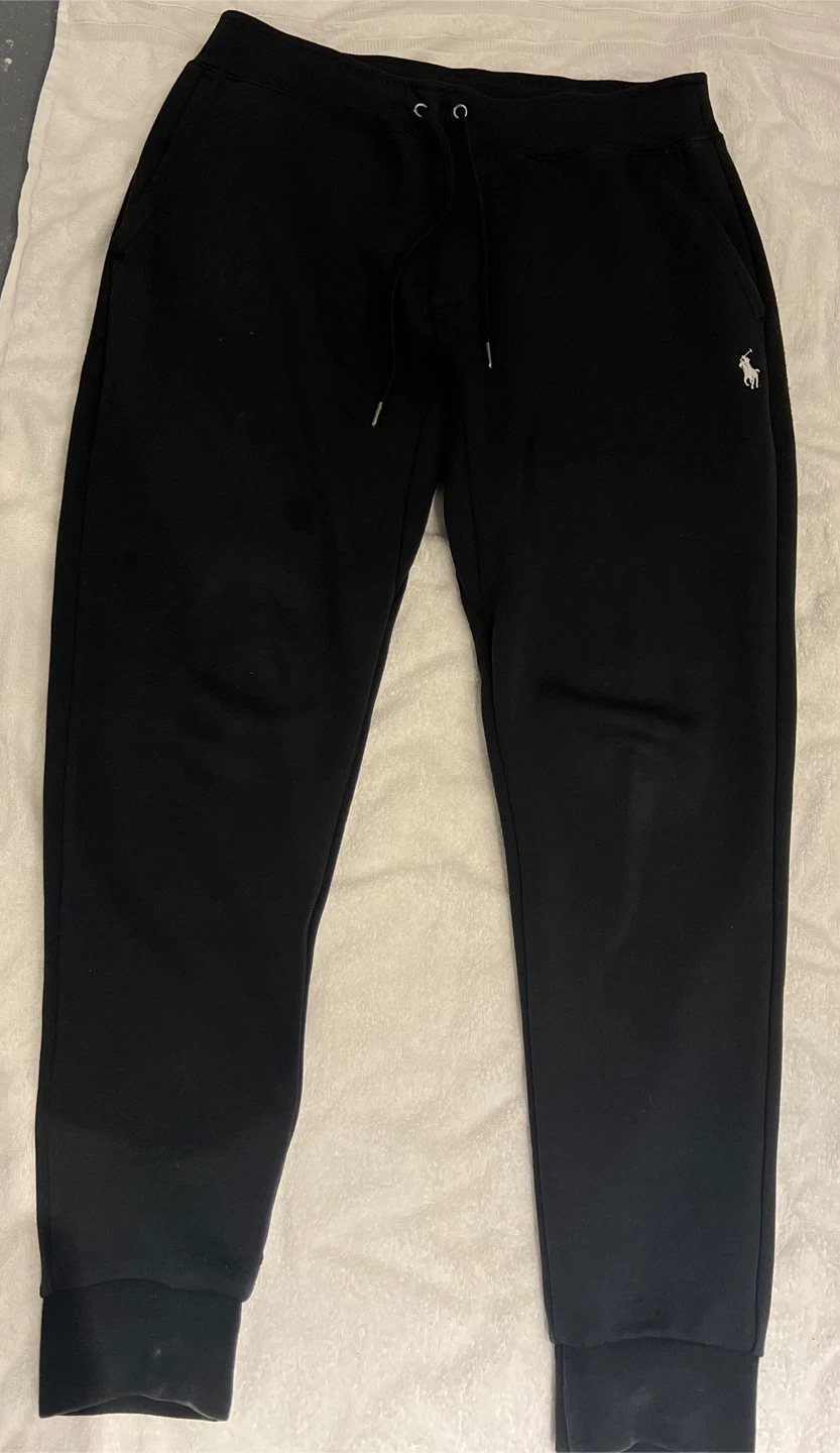 Polo Ralph Lauren Black Joggers - Size S
