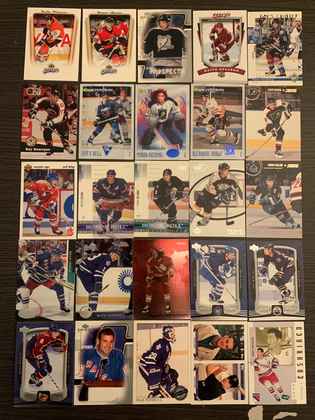 Hockey Trading Cards - Assorted Collection