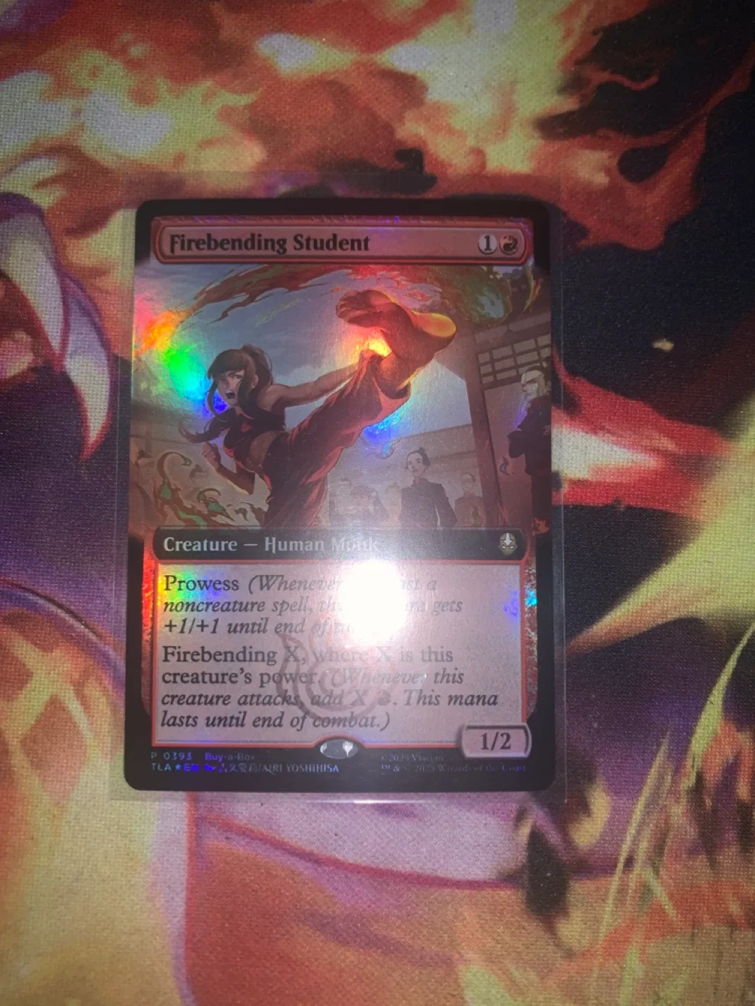Firebending Student Magic: The Gathering Card image indicator(2)