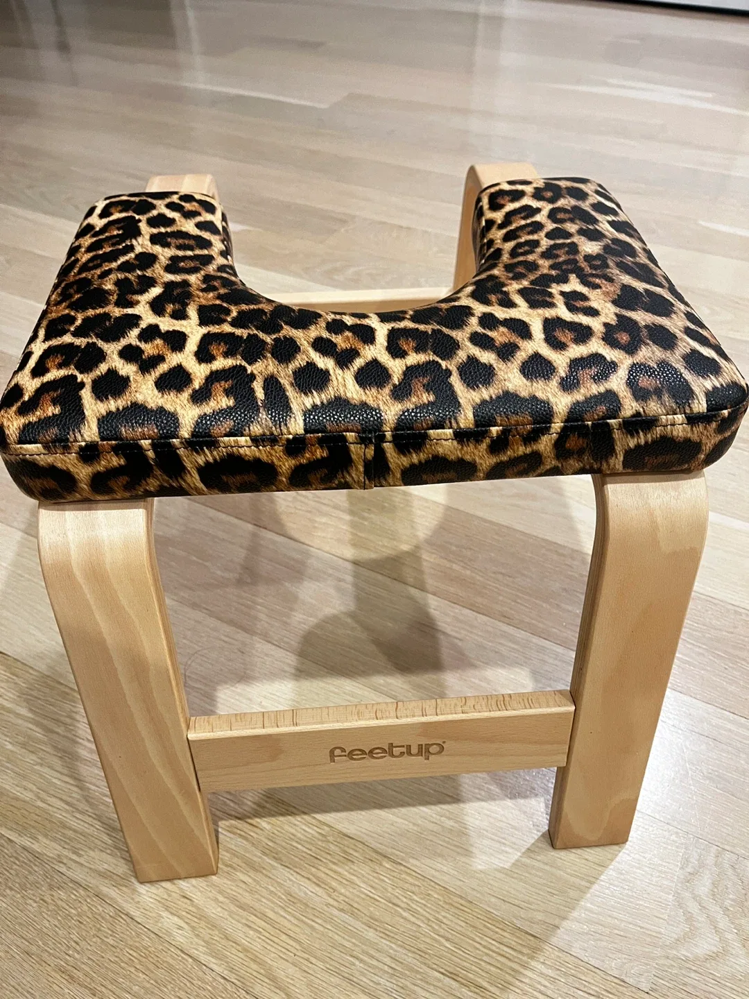 FeetUp Trainer with Leopard Print Cushion image indicator(2)