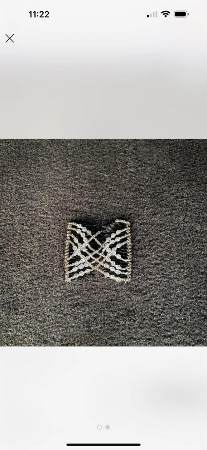 Black Magic Hair Comb Clip