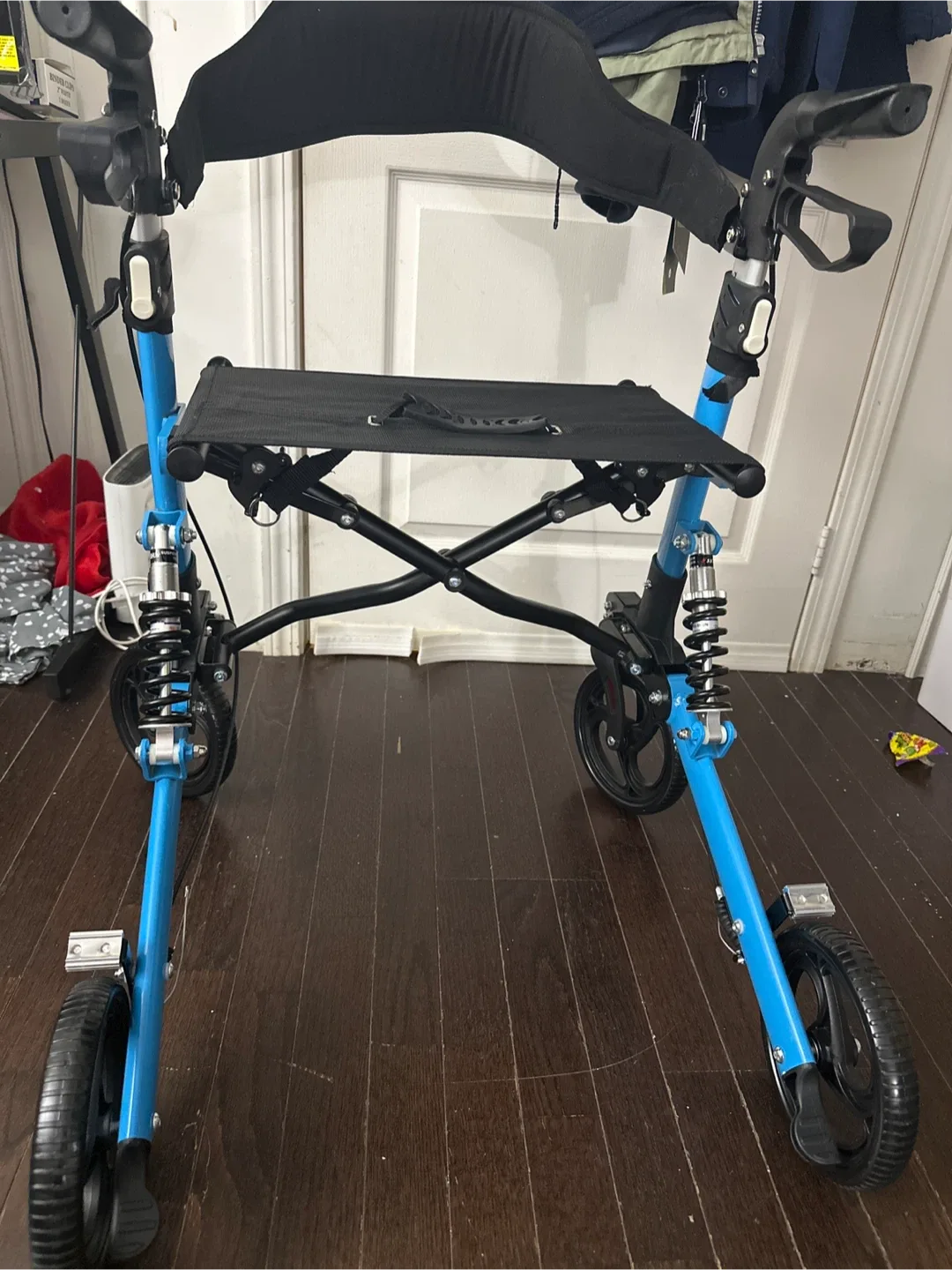Blue Walker with Seat-like new-never used image indicator(2)