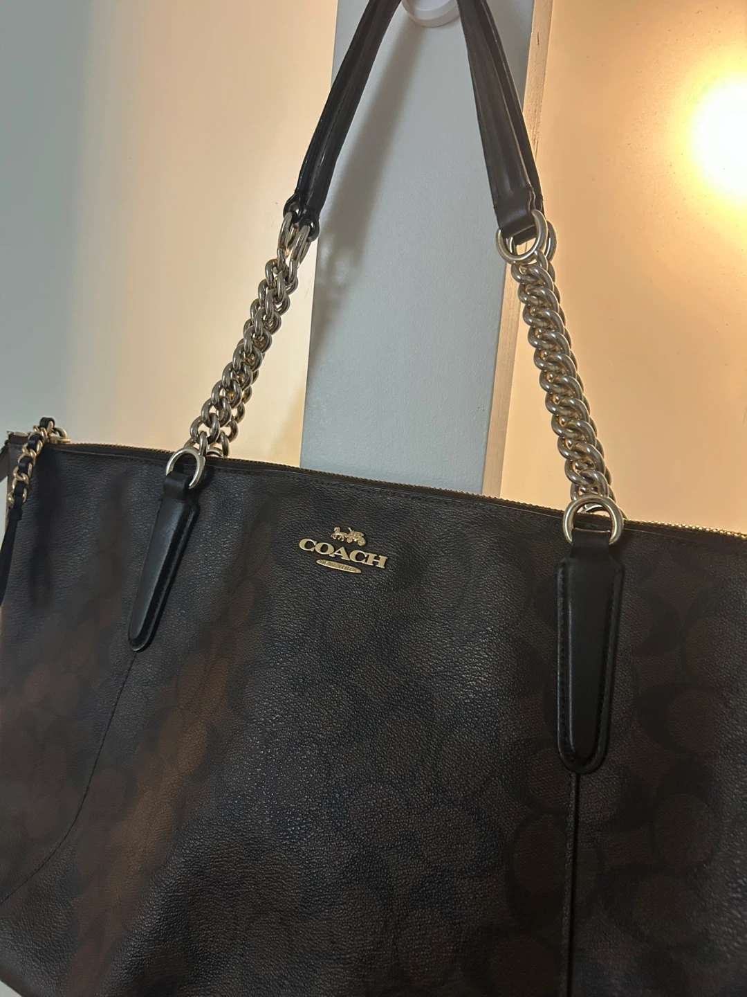 Coach brown Tote Bag