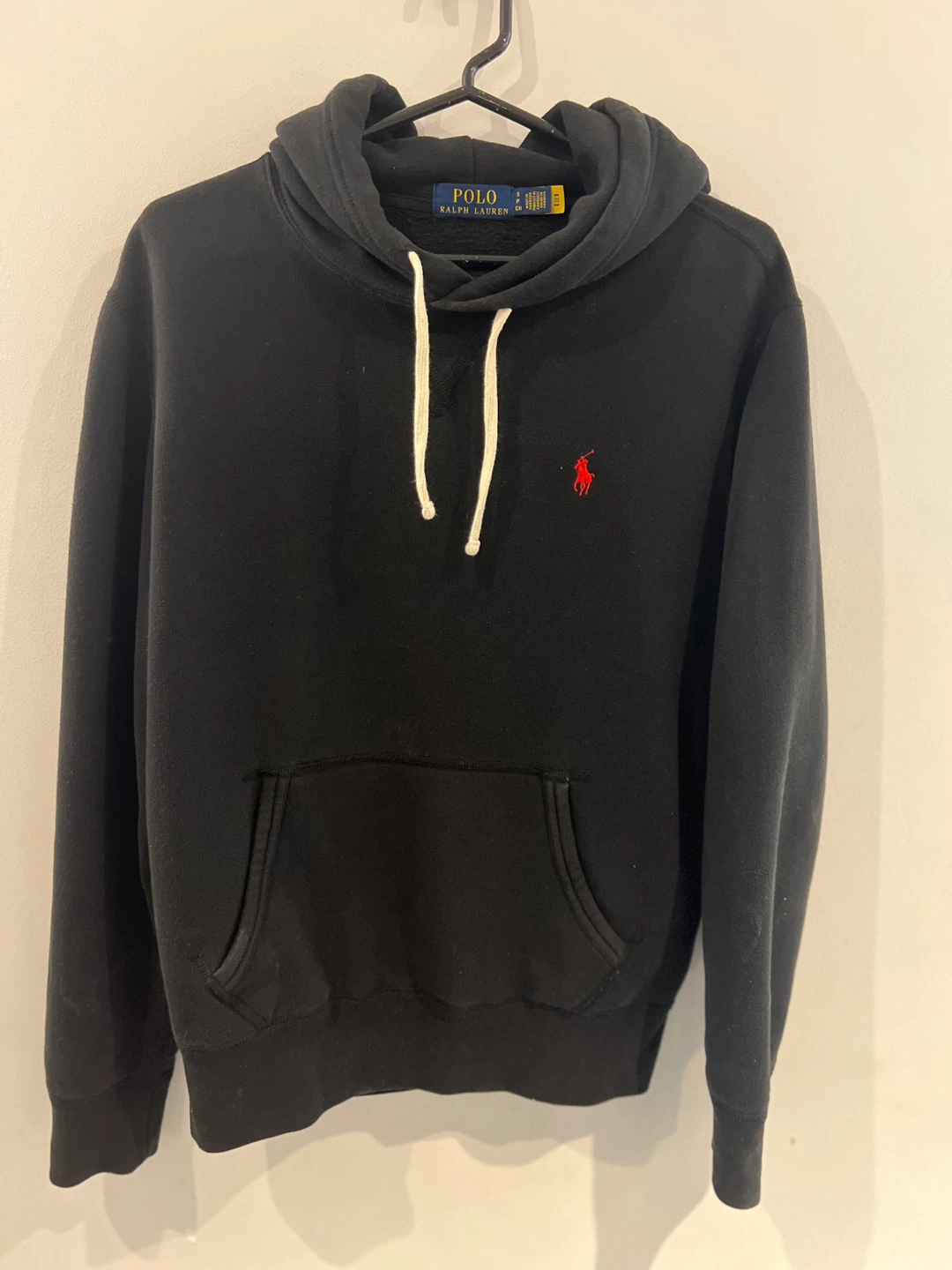 Polo Ralph Lauren Black Hoodie - Size S