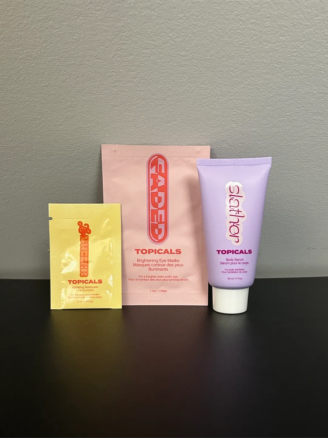 Topicals Skincare Set