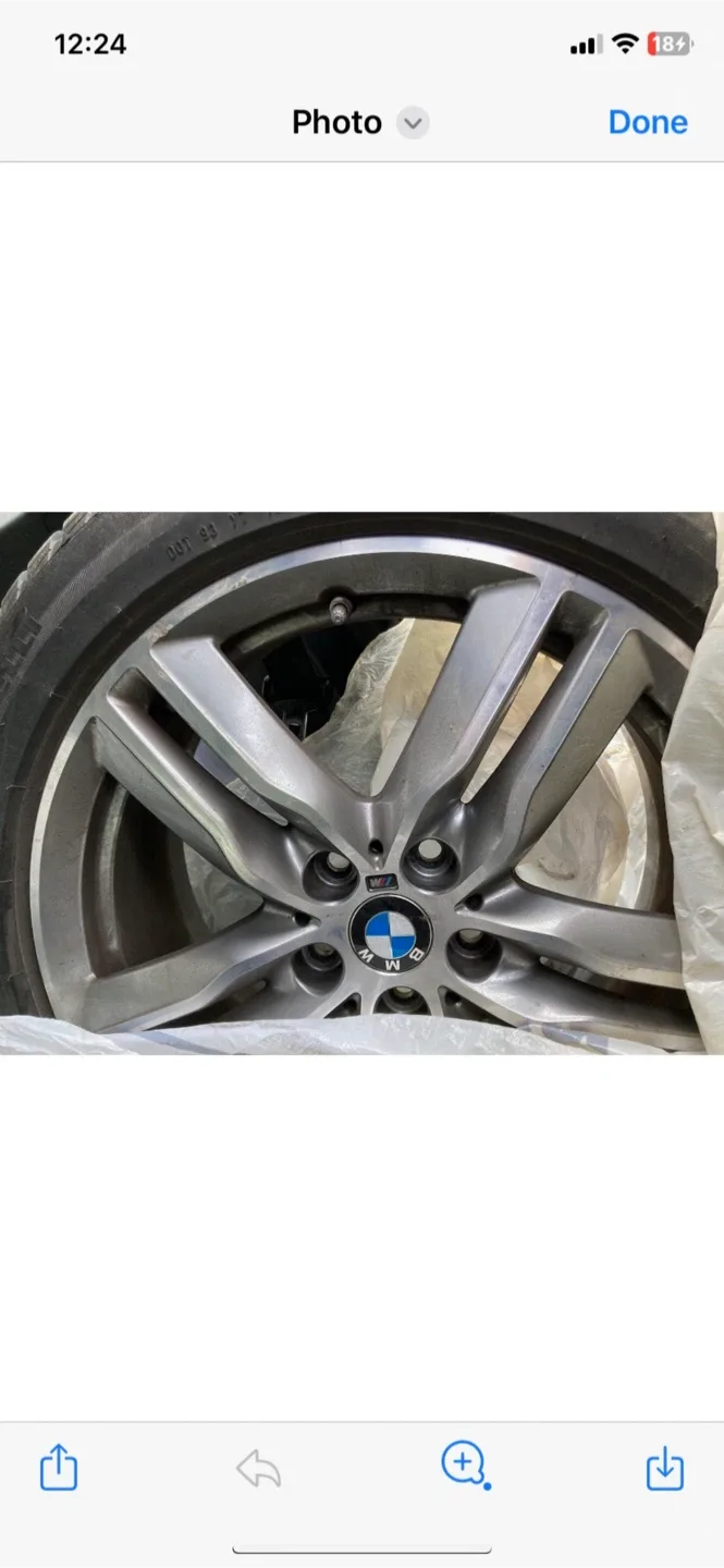 Toyo Observe G3 Ice 225/50 R18 BMW Wheel