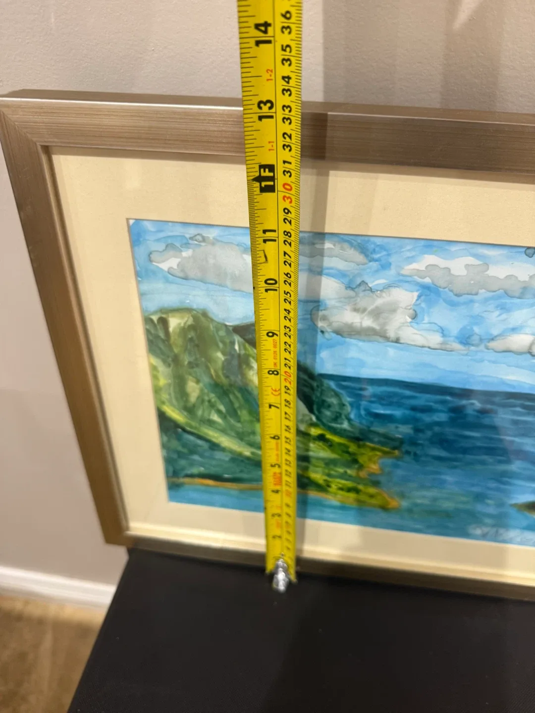 Framed Watercolour Painting image indicator(2)