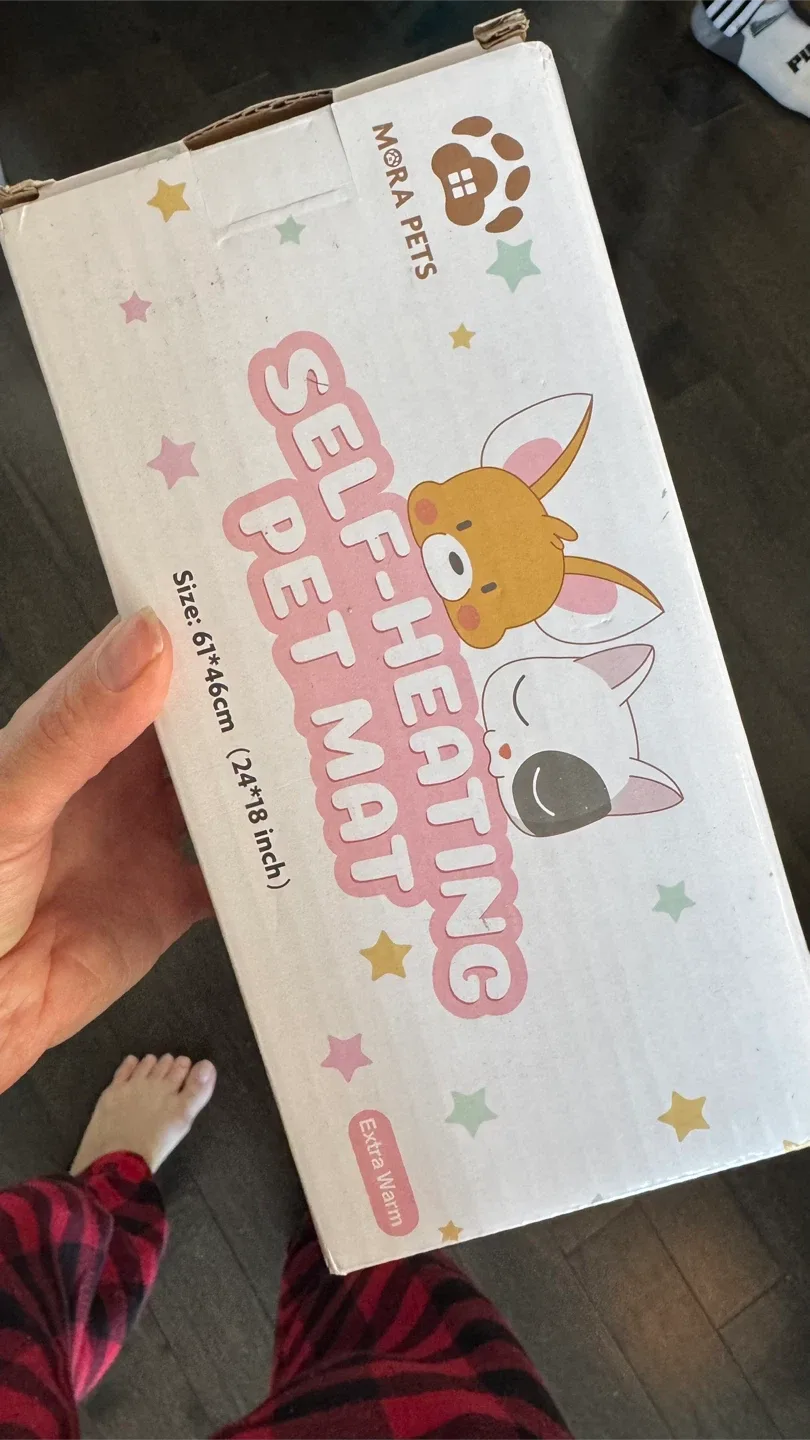 New Mora Pets Self-Heating Pet Mat 24"x18"