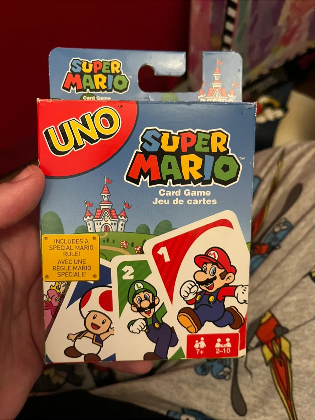 New Super Mario UNO Card Game!