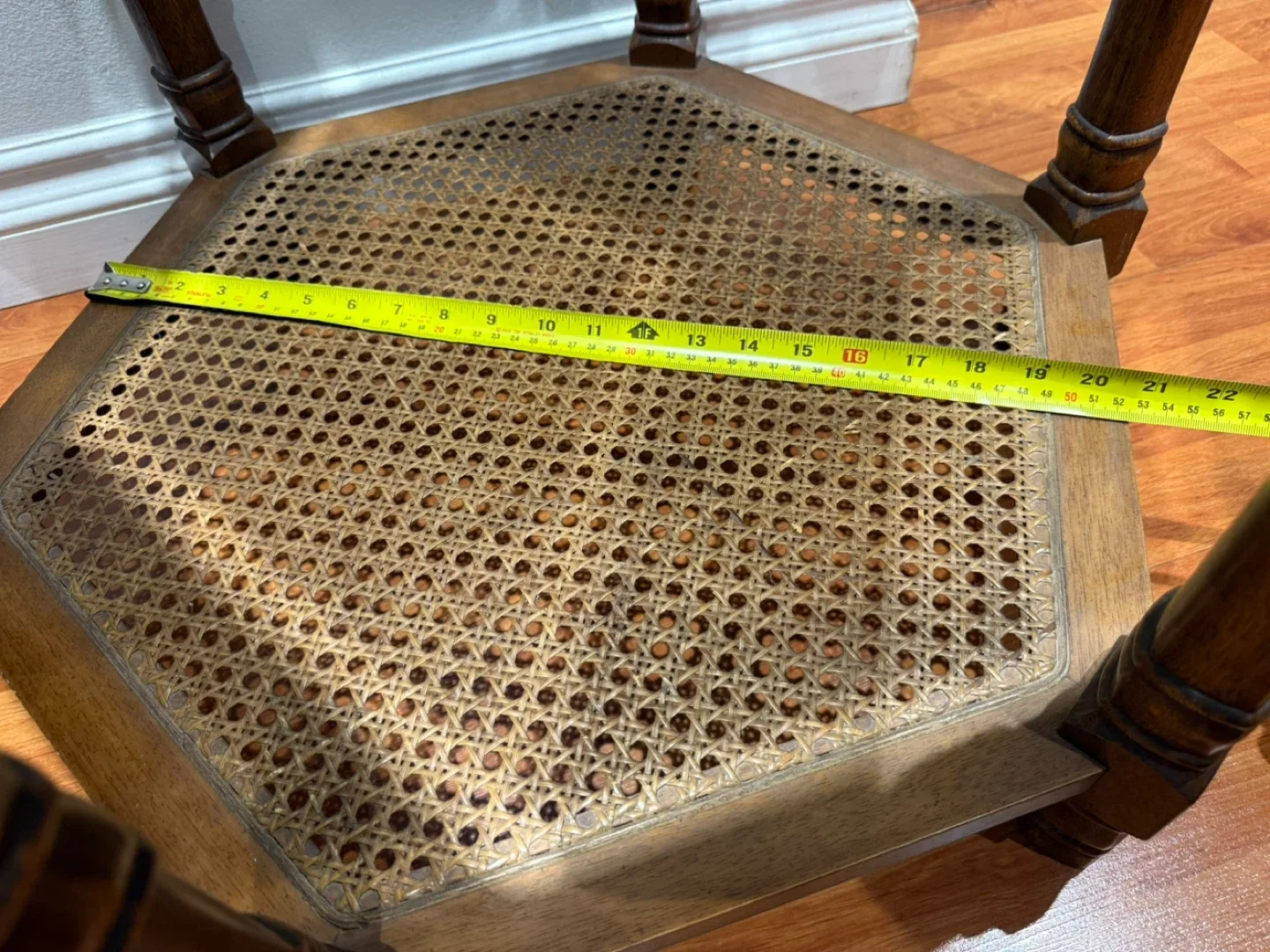 Set of 2 Hexagonal Glass Top Side Tables image indicator(5)