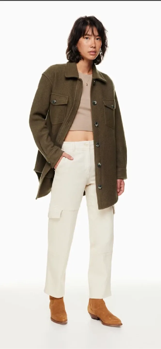 Aritzia Brown Ganna Jacket