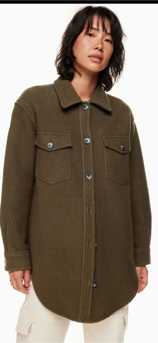 Aritzia Brown Ganna Jacket - photo 2