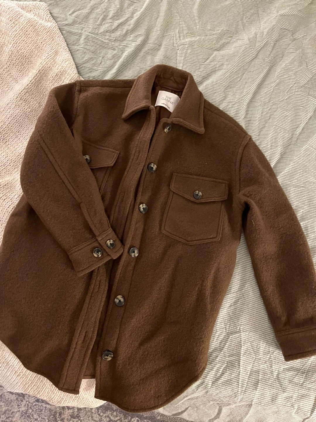 Aritzia Brown Ganna Jacket - photo 3