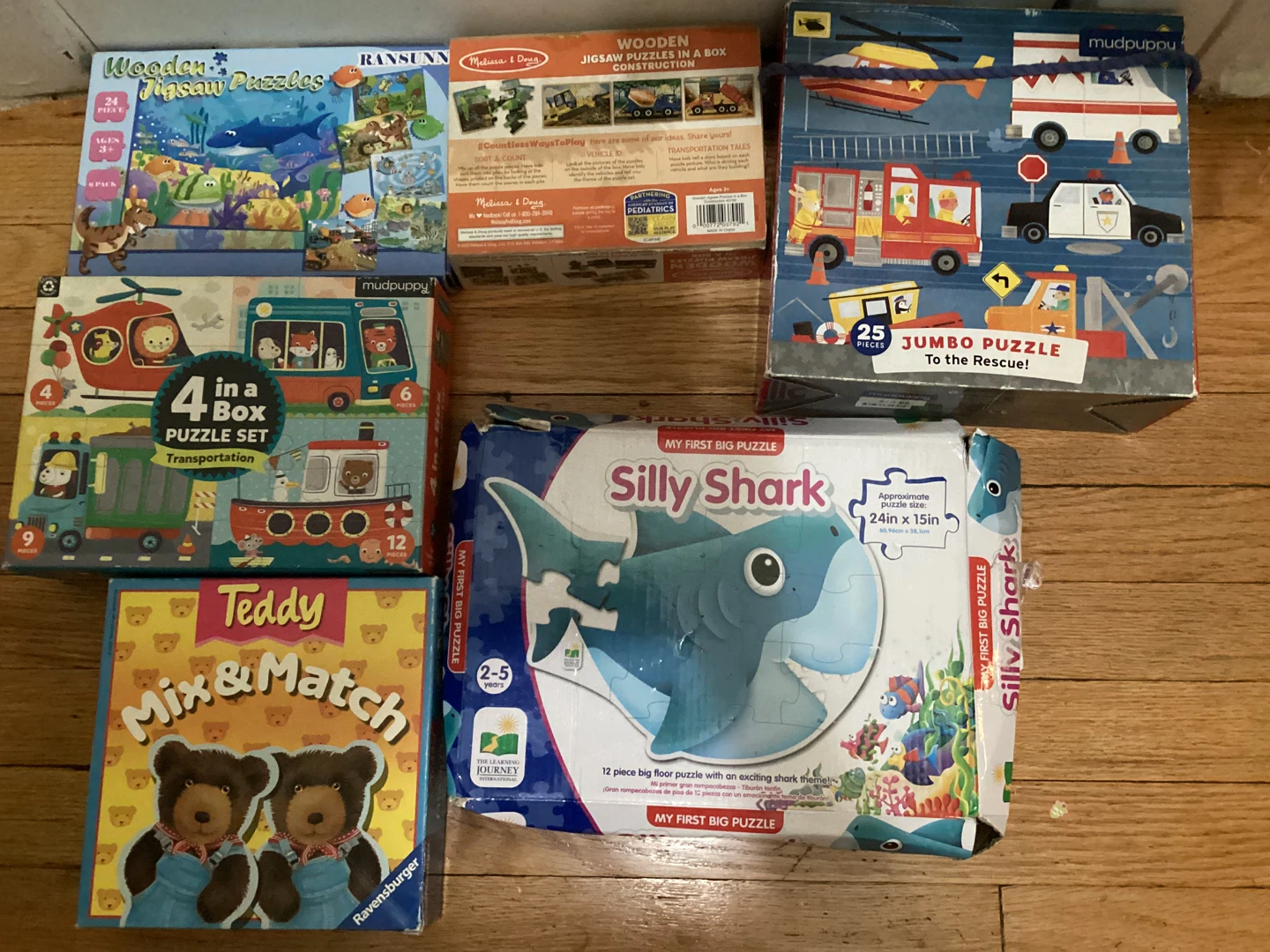 Large lot of Toddler/Pre-K Puzzles