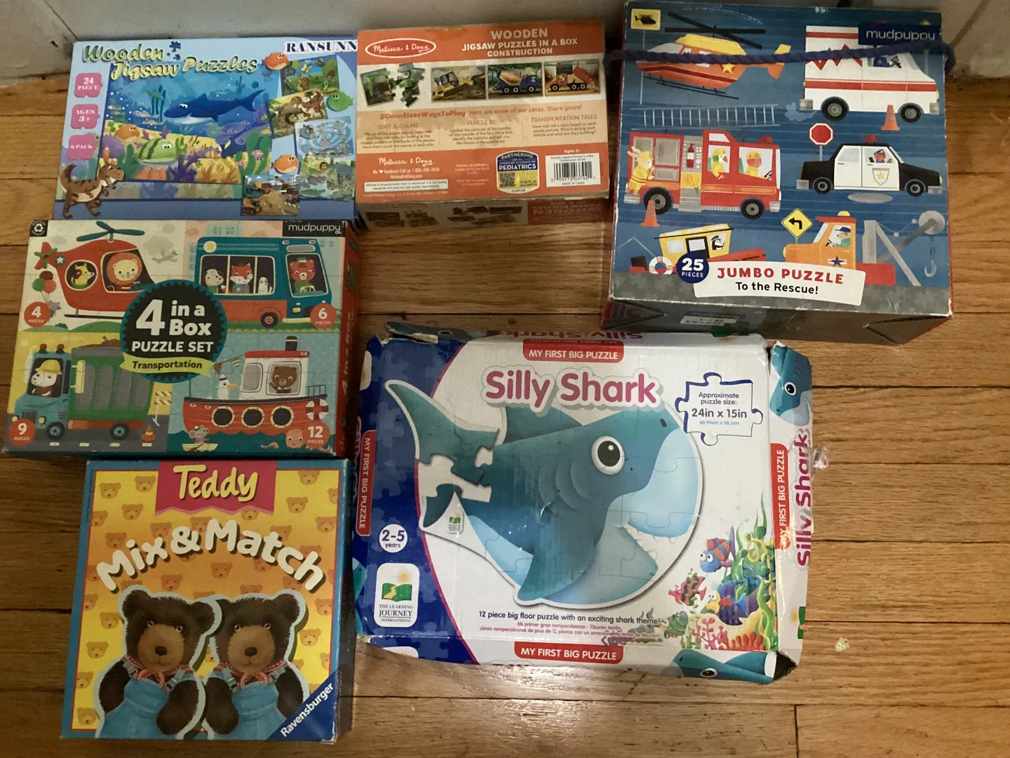 Large lot of Toddler/Pre-K Puzzles