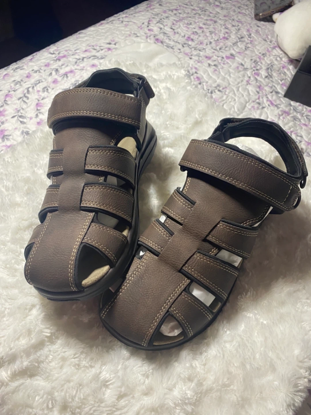 Dockers Byrd Dark Brown Sandals Size 7M - photo 3