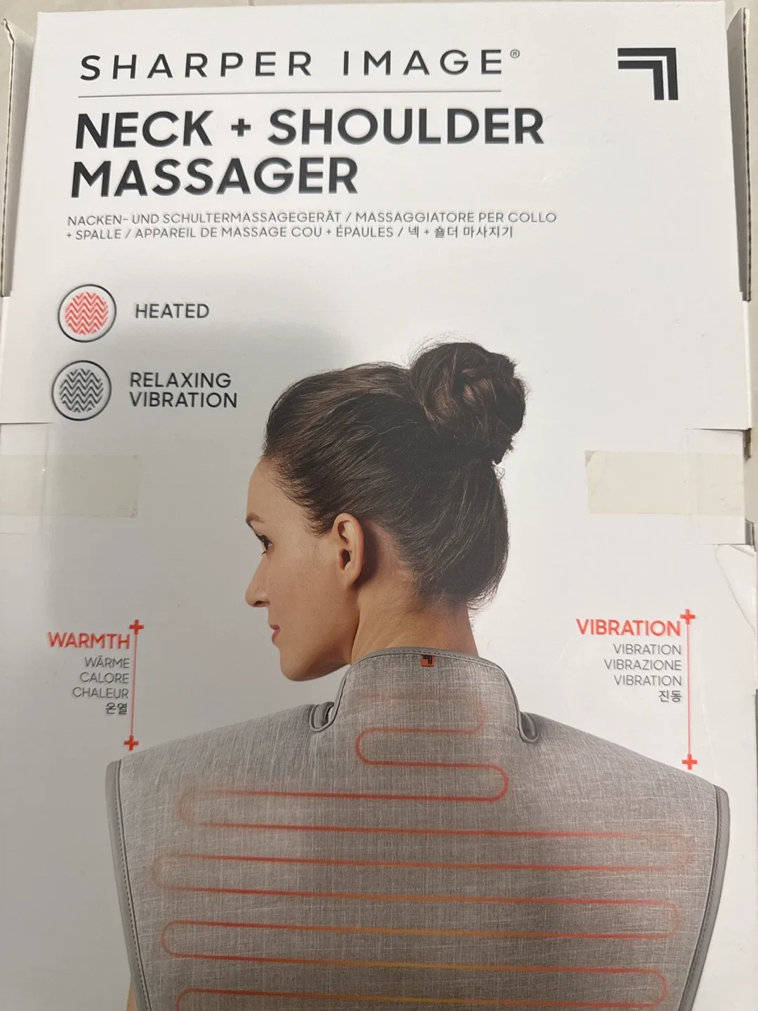 Sharper Image Heated Neck & Shoulder Massager image indicator(2)