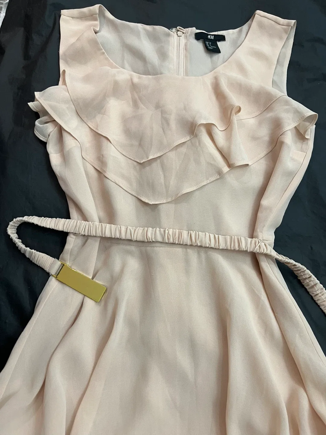 H&M Light Pink Dress - Size 4 image indicator(2)