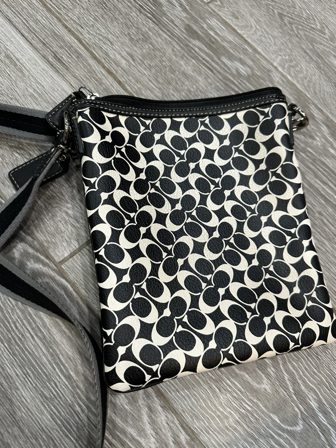 Coach Crossbody Bag - Black & White - photo 2