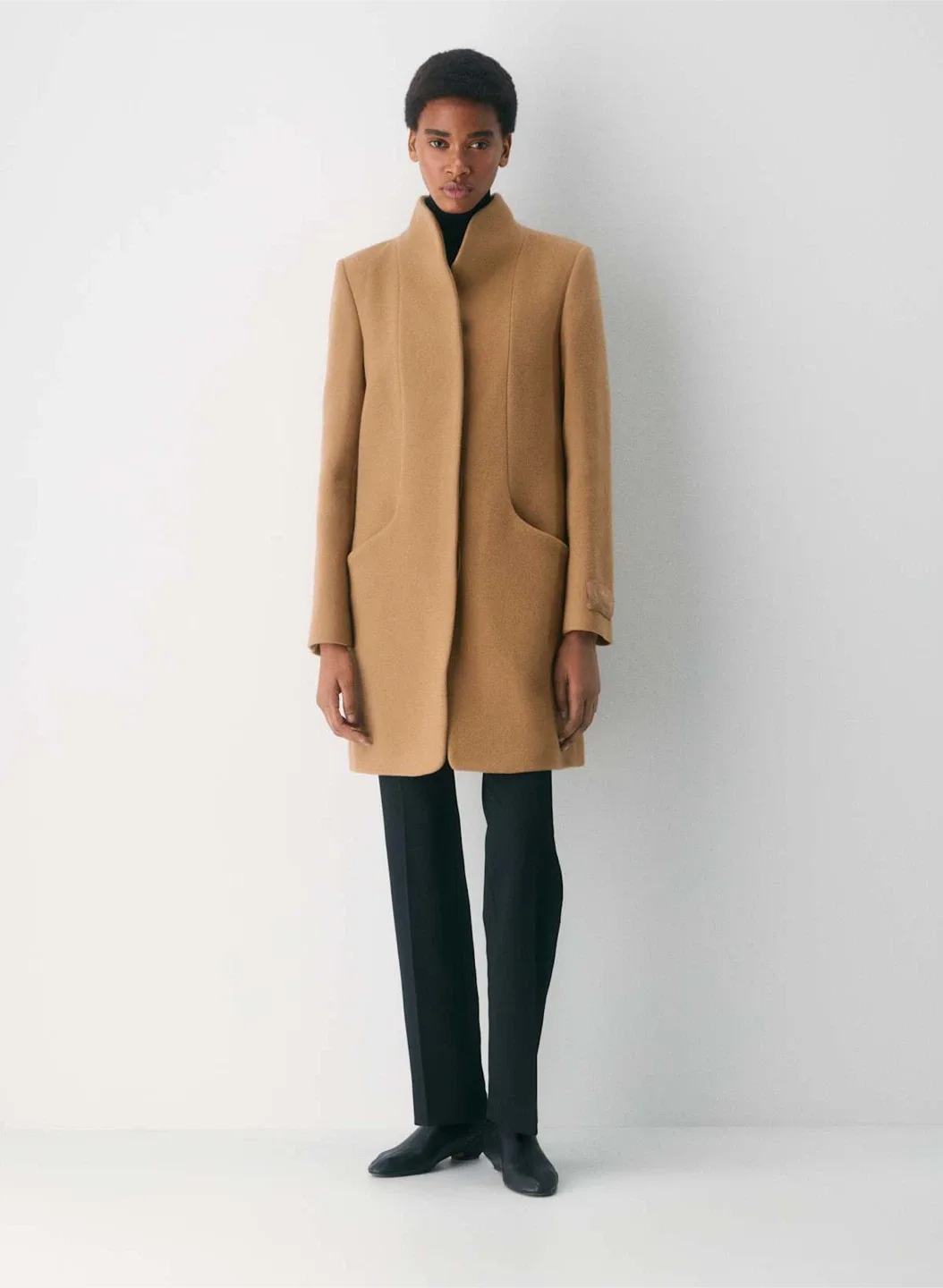 The Cocoon Coat New - Wool Cashmere