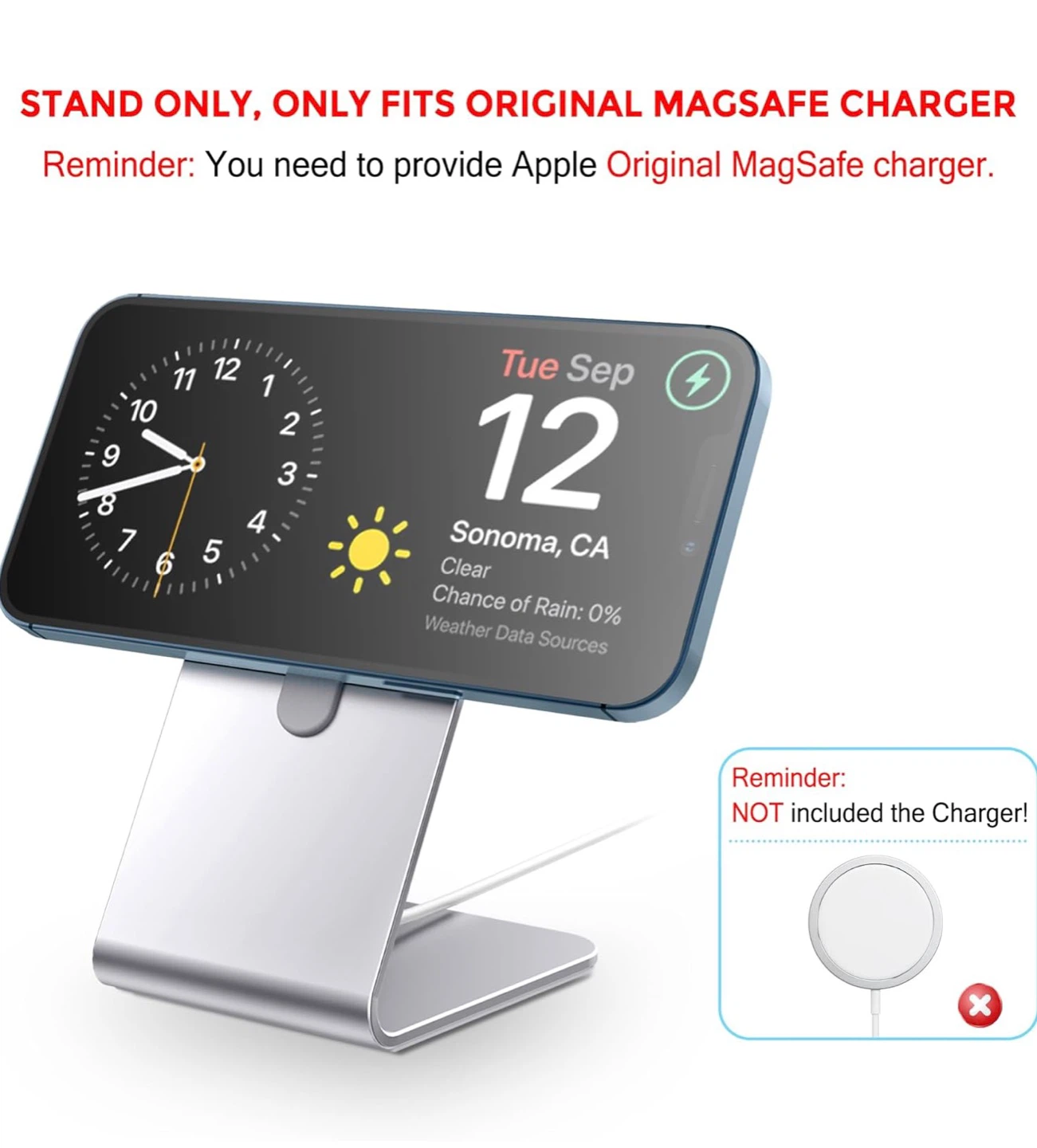 MagSafe Charger Stand - Phone Holder - photo 3