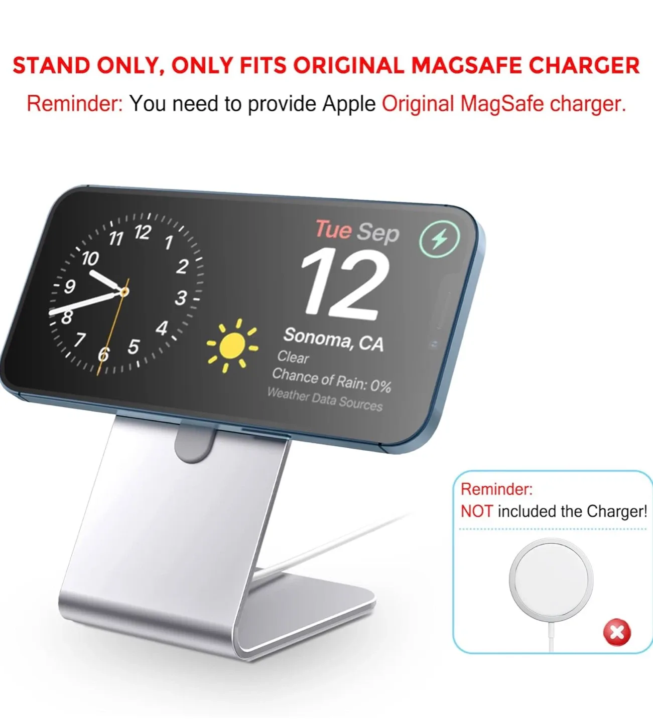 MagSafe Charger Stand - Phone Holder image indicator(3)