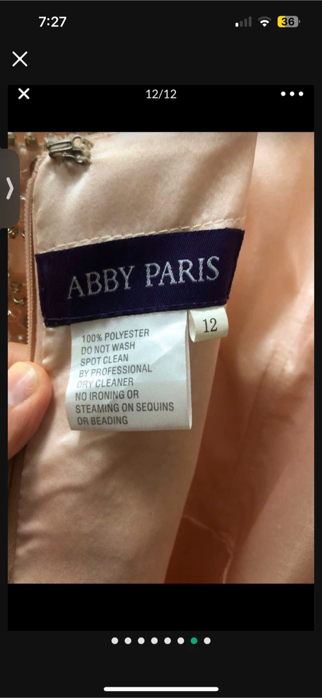 Abby Paris Prom Dress - Size 12 - photo 5