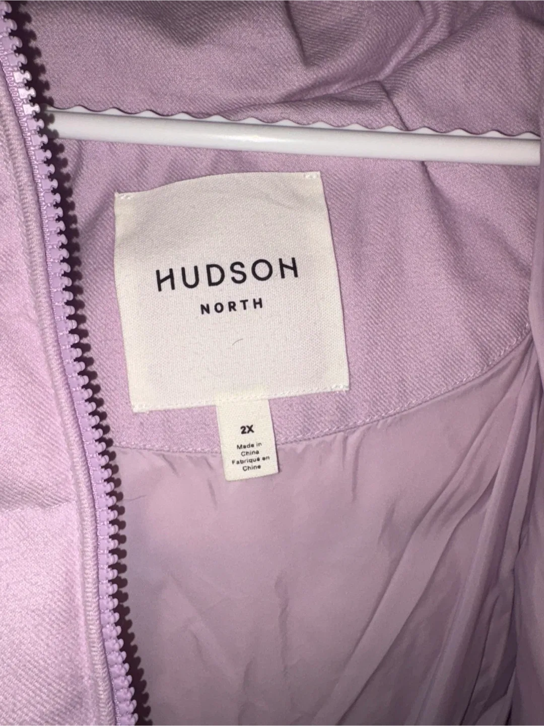 Lavender Hudson North Puffer Jacket image indicator(2)