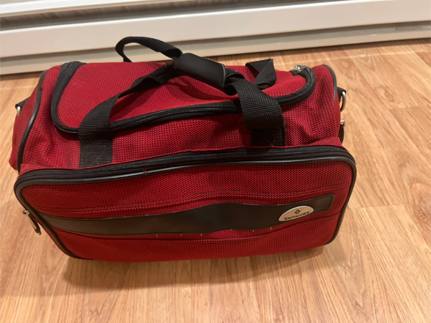 Samsonite Red Travel Bag