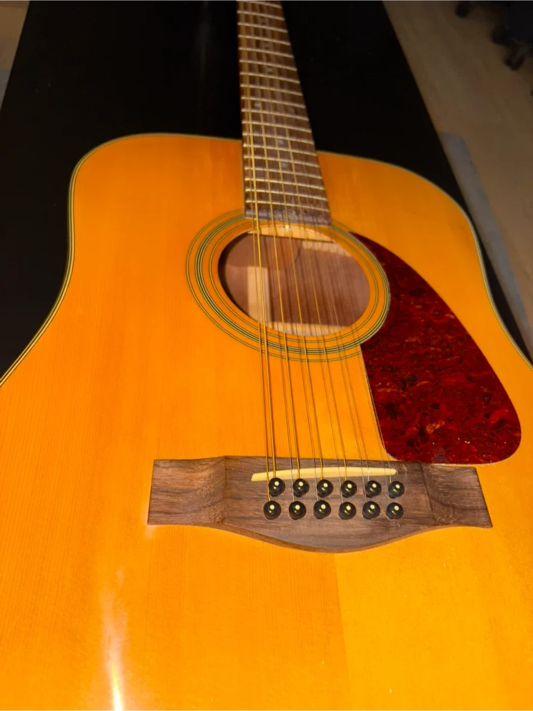 12 String Fender F-310-12 Solid Top Acoustic Guitar Wood