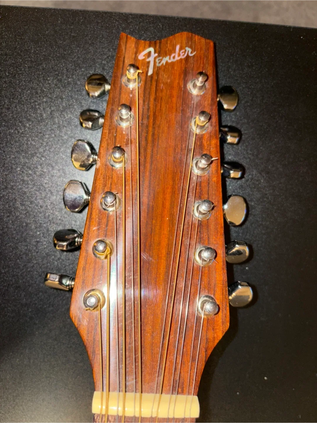 12 String Fender F-310-12 Solid Top Acoustic Guitar Wood image indicator(3)