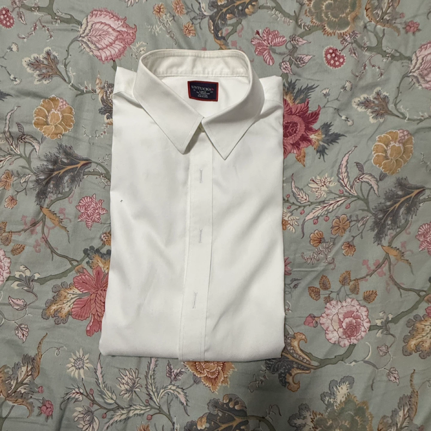 UNTUCKit White Wrinkle-Free Shirt - Large - photo 3