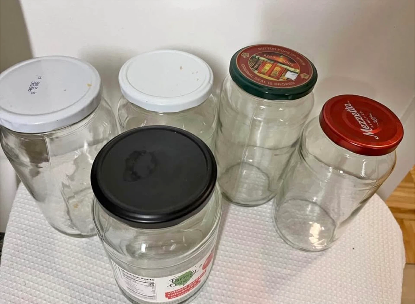Glass Jars (5)