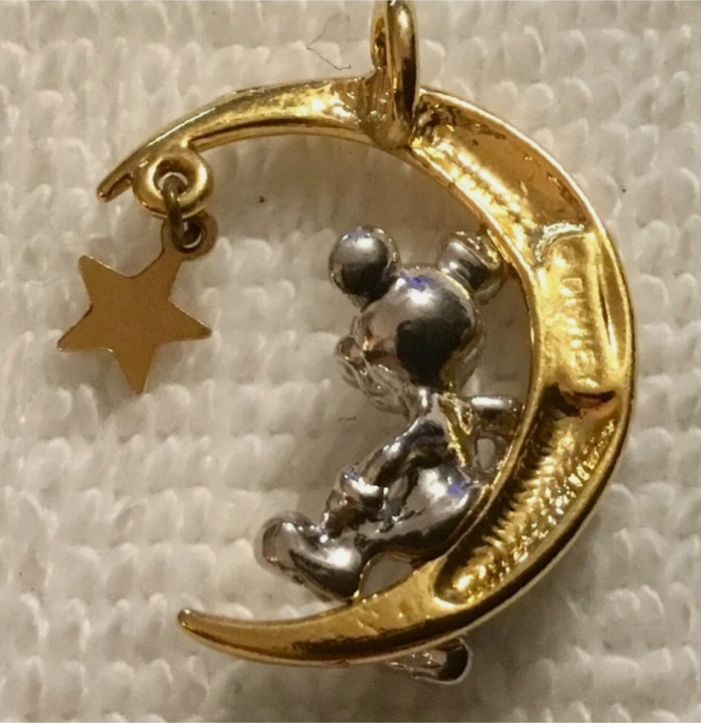 2 items: Disney Mickey Earrings and Tinker bell pin - photo 2