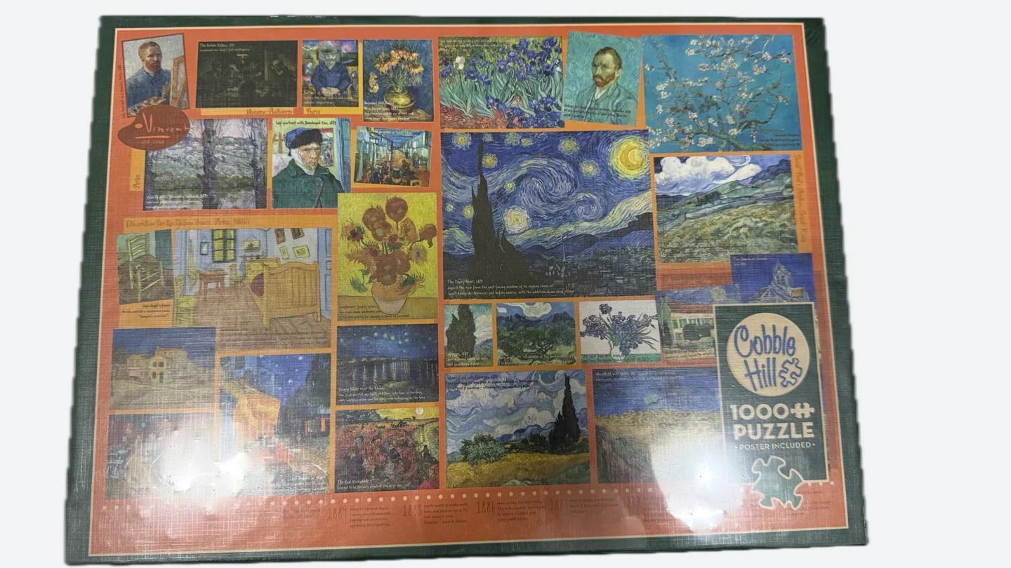 Cobble Hill Van Gogh 1000+ Piece Puzzle - New