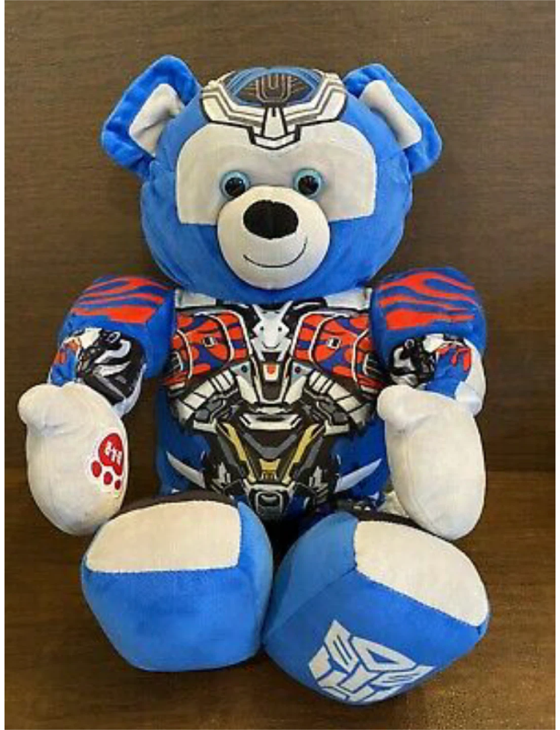 Build a Bear Transformers Optimus Prime & Bumble Bee Plush Bears - photo 2