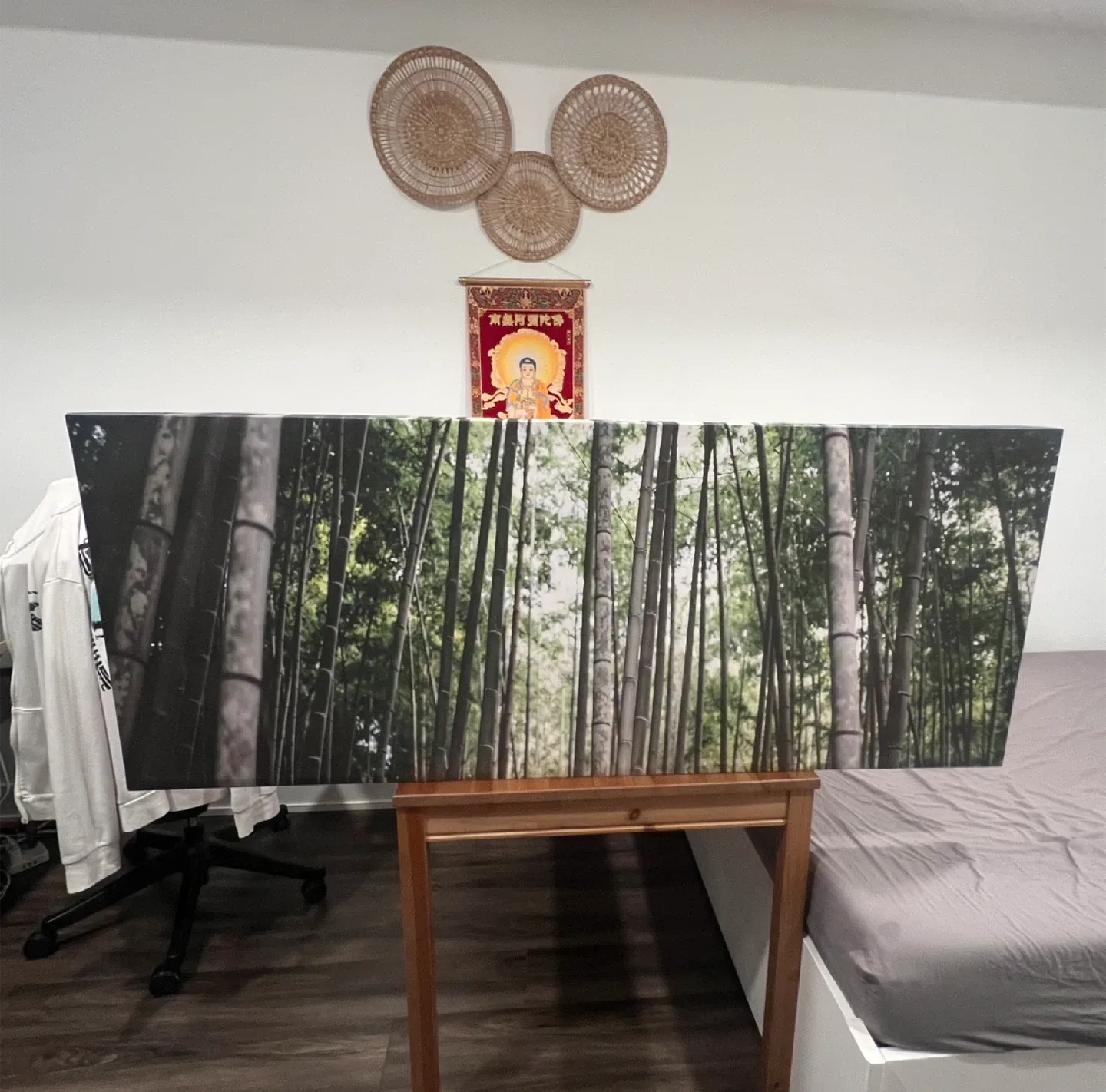 Large Bamboo Forest Canvas Wall Art