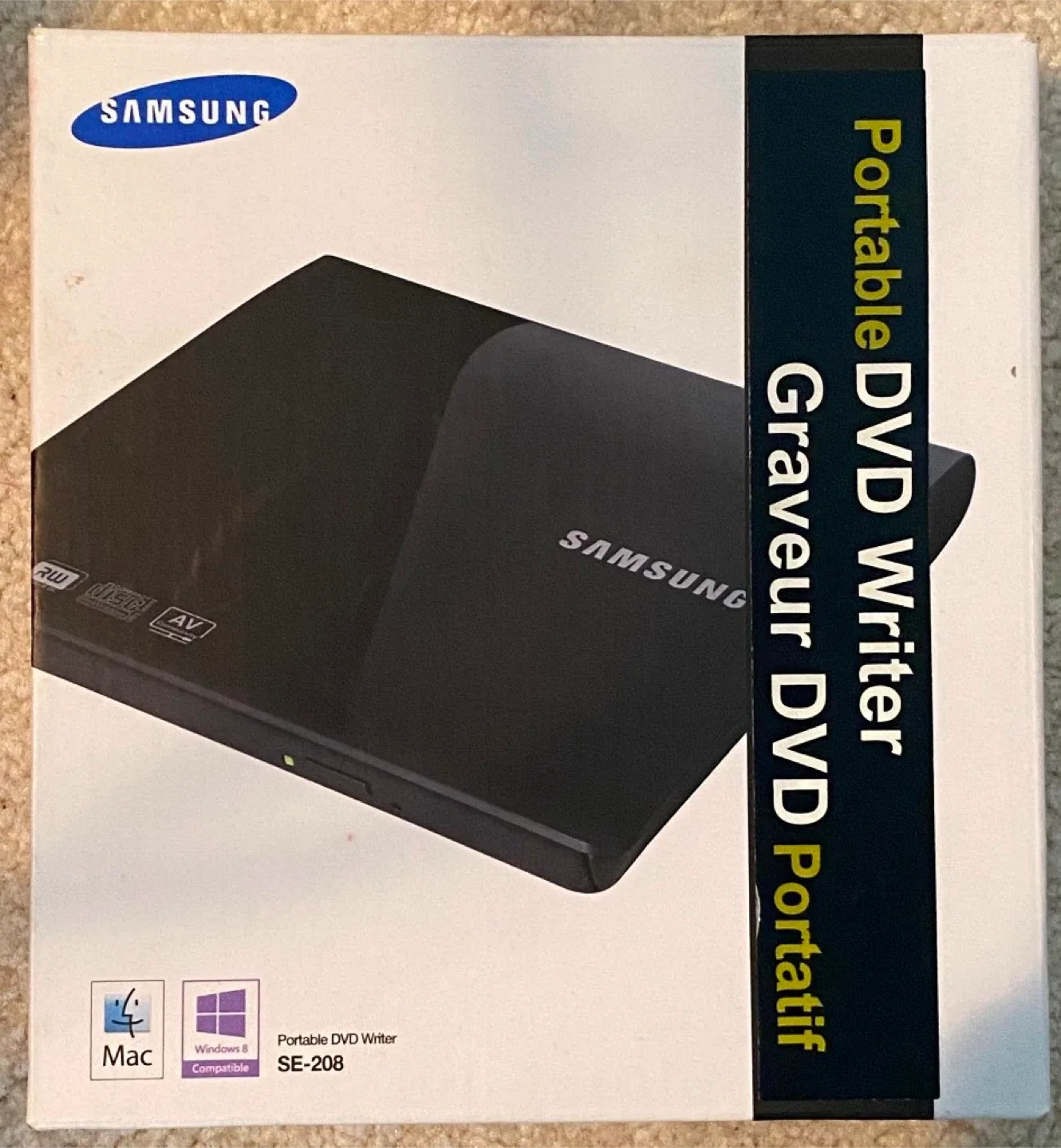 Samsung DVD Writer (SE-208) image indicator(6)