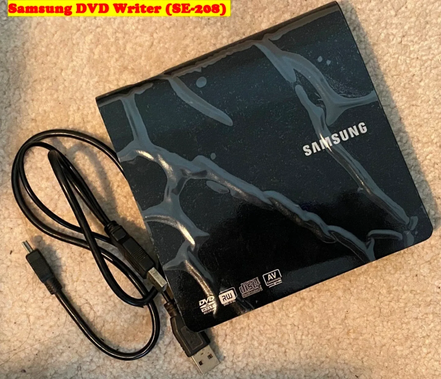 Samsung DVD Writer (SE-208) image indicator(4)