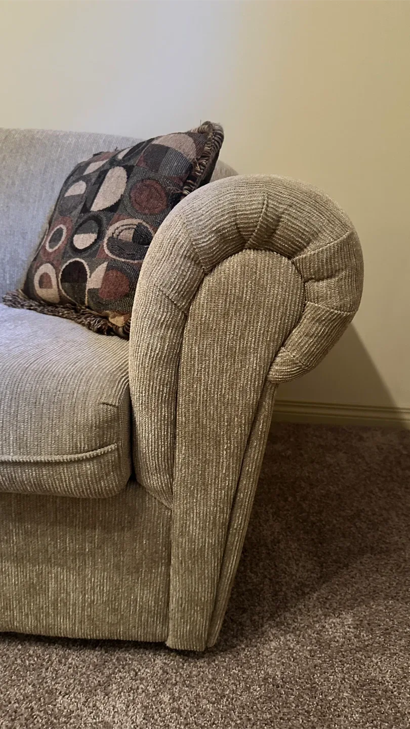 Beige Sofabed - Like New Super clean image indicator(3)