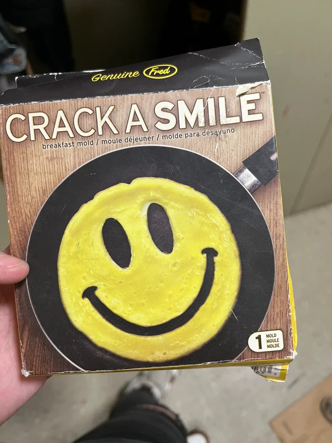 Unused Smiley Face Mold